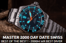MASTER 2000 DAY DATE SWISS AUTOMATIC MOVEMENT