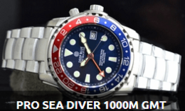 PRO SEA DIVER 1000M GMT AUTOMATIC