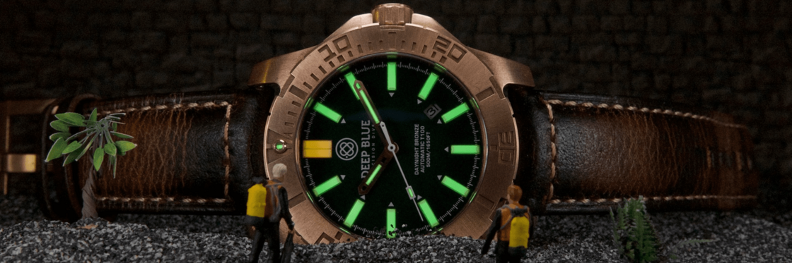 AP CHRONOGRAPH ALL PURPOSE QUARTZ DIVER BLUE