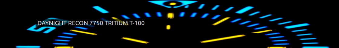 DAYNIGHT RECON 7750 TRITIUM CHRONOGRAPH AUTOMATIC