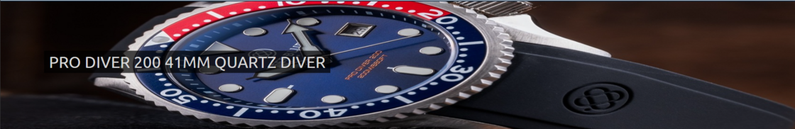 PRO DIVER 200 41MM QUARTZ DIVER