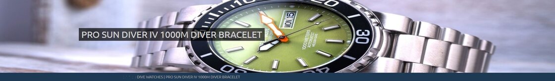PRO SUN DIVER IV 1000M DIVER BRACELET