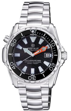 DEPTHMASTER PRO 3000M AUTOMATIC DIVER BLACK DIAL BRACELET