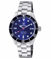 OCEAN MARINER 300 42MM BLUE SUNRAY DIAL SWISS AUTOMATIC BRACELET DIVER