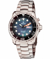 PRO SEA DIVER 1000M AUTOMATIC BLACK CERAMIC BEZEL - PLATINUM / BLACK MOTHER OF PEARL DIAL BRACELET