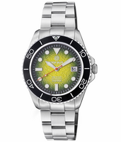PRO DIVER 200 GREEN HYDRAULIC EMBOSSED DIAL 42.5MM AUTOMATIC BRACELET DIVE WATCH