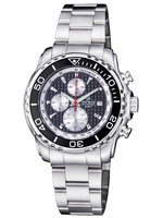 AP CHRONOGRAPH QUARTZ 200M CERAMIC BEZEL BLACK DIAL BRACELET