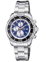 AP CHRONOGRAPH QUARTZ 200M CERAMIC BEZEL BLUE DIAL 