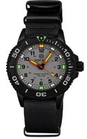 DayNight 43 Solar &mdash; White Dial, White Bezel Accents, Orange Hands, Orange &amp; White &amp; Green Lume
