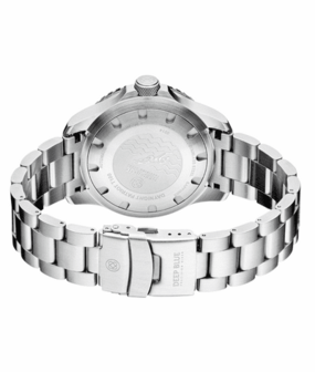 DAYNIGHT PATRIOT BLACK CERAMIC BEZEL - BLACK DIAL - ORANGE HANDS - GREEN/ORANGE TUBES BRACELET