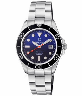 PRO DIVER 200 DARK BLUE DIAL 42.5MM AUTOMATIC BRACELET DIVE WATCH