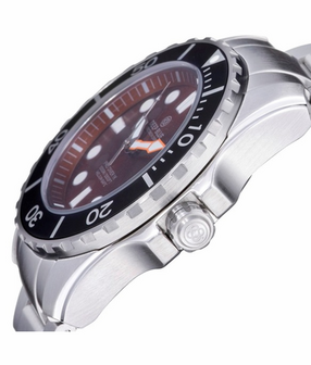 PRO DIVER 1K 1000M AUTOMATIC ALL PURPOSE DIVER BLACK DIAL STRAP