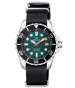 PRO DIVER 1K 1000M AUTOMATIC ALL PURPOSE DIVER GREEN EMERALD DIAL STRAP