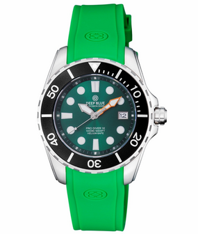 PRO DIVER 1K 1000M AUTOMATIC ALL PURPOSE DIVER GREEN EMERALD DIAL STRAP