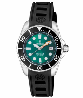 PRO DIVER 1K 1000M AUTOMATIC ALL PURPOSE DIVER GREEN EMERALD DIAL STRAP