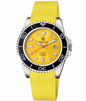 PRO DIVER 200 YELLOW DIAL 42.5MM AUTOMATIC BRACELET DIVE WATCH