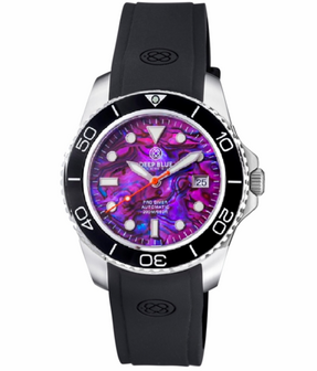 PRO DIVER 200 PURPLE ABALONE DIAL 42.5MM AUTOMATIC BRACELET DIVE WATCH
