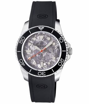 "BACK TO SCHOOL SPECIAL" PRO DIVER 200 SILVER GREY TITANIUM CRYSTAL DIAL 42.5MM AUTOMATIC BRACELET DIVE WATCH