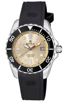 PRO DIVER 1K 1000M AUTOMATIC ALL PURPOSE DIVER CHAMPAGNE DIAL STRAP