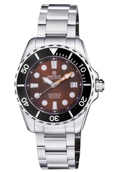 PRO DIVER 1K 1000M AUTOMATIC ALL PURPOSE DIVER MOCHA BROWN DIAL BRACELET