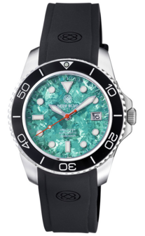 PRO DIVER 200 DEEP JADE TITANIUM CRYSTAL DIAL 42.5MM AUTOMATIC BRACELET DIVE WATCH