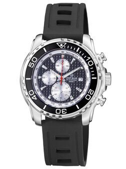 AP CHRONOGRAPH QUARTZ 200M CERAMIC BEZEL BLACK DIAL BRACELET