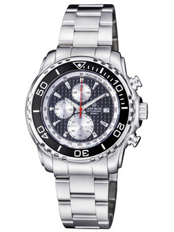 AP CHRONOGRAPH QUARTZ 200M CERAMIC BEZEL BLACK DIAL BRACELET