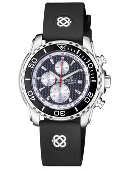 AP CHRONOGRAPH QUARTZ 200M CERAMIC BEZEL BLACK DIAL BRACELET