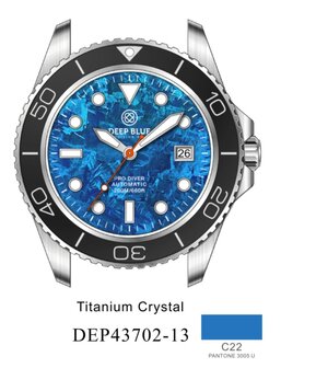 Pro Diver 200 &mdash; Cobalt Blue Titanium