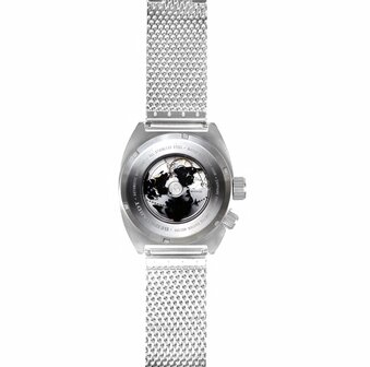 Retro World Timer - White Dial