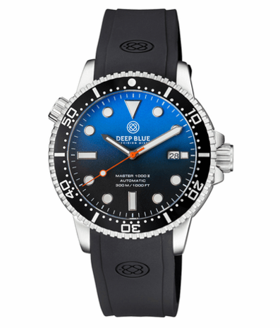 MASTER 1000 II 44MM AUTOMATIC DIVER BLACK CERAMIC BEZEL - BLACK/BLUE GRADIENT DIAL