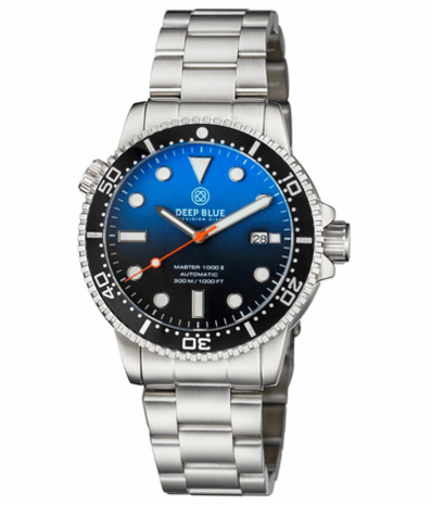 MASTER 1000 II 44MM AUTOMATIC DIVER BLACK CERAMIC BEZEL - BLACK/BLUE GRADIENT DIAL