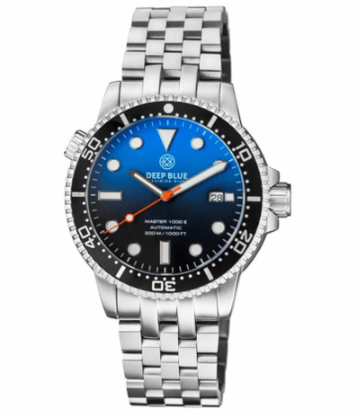 MASTER 1000 II 44MM AUTOMATIC DIVER BLACK CERAMIC BEZEL - BLACK/BLUE GRADIENT DIAL