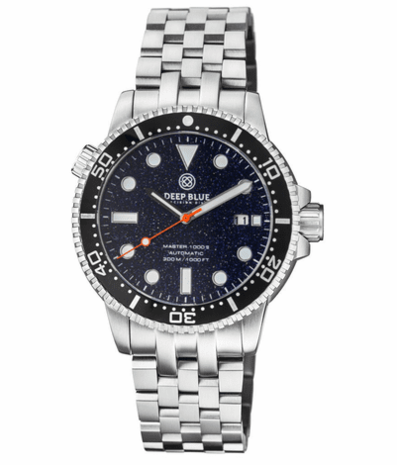 MASTER 1000 II 44MM AUTOMATIC DIVER BLACK CERAMIC BEZEL - BLUE SAND STONE DIAL