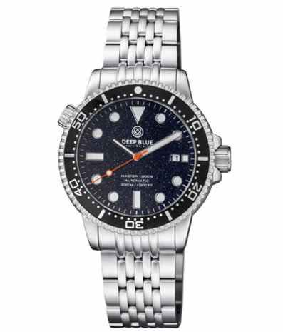 MASTER 1000 II 44MM AUTOMATIC DIVER BLACK CERAMIC BEZEL - BLUE SAND STONE DIAL
