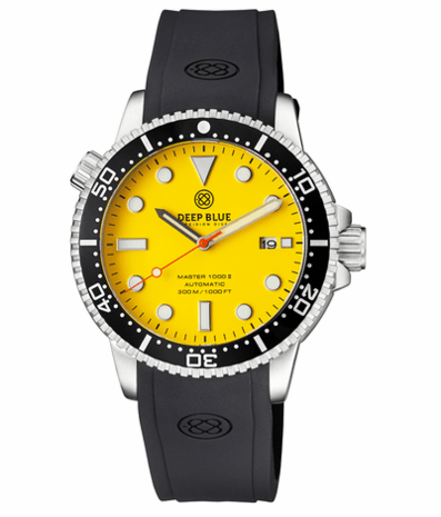 MASTER 1000 II 44MM AUTOMATIC DIVER BLACK CERAMIC BEZEL -YELLOW MATTE DIAL