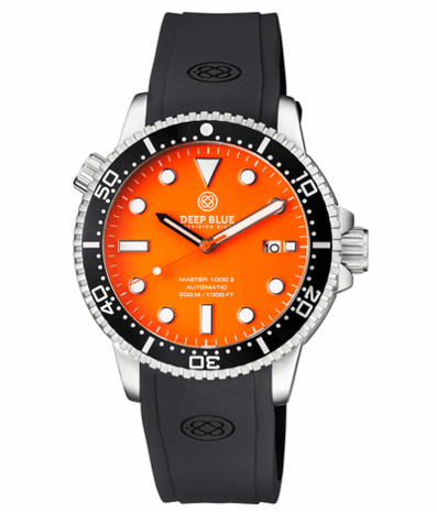 MASTER 1000 II 44MM AUTOMATIC DIVER BLACK CERAMIC BEZEL -ORANGE MATTE DIAL