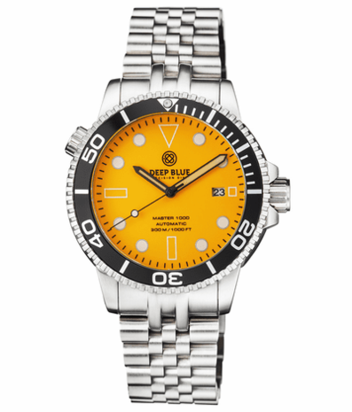 MASTER 1000 AUTOMATIC DIVER CERAMIC BLACK BEZEL - ORANGE FULL LUMINOUS DIAL