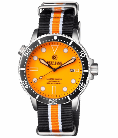 MASTER 1000 AUTOMATIC DIVER CERAMIC BLACK BEZEL - ORANGE FULL LUMINOUS DIAL