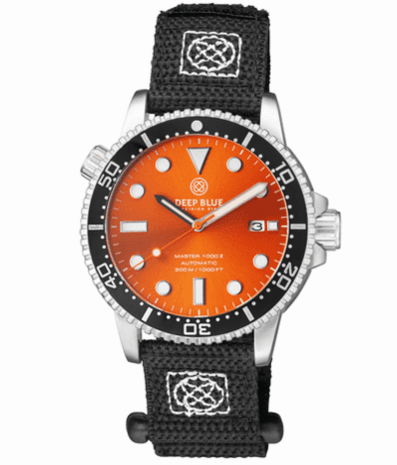 MASTER 1000 AUTOMATIC DIVER CERAMIC BLACK BEZEL - ORANGE FULL LUMINOUS DIAL