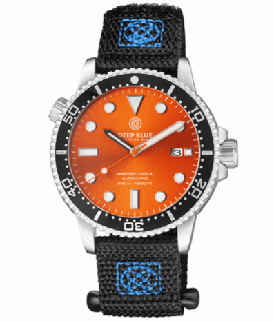 MASTER 1000 AUTOMATIC DIVER CERAMIC BLACK BEZEL - ORANGE FULL LUMINOUS DIAL