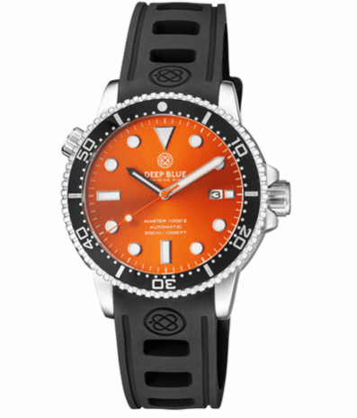 MASTER 1000 AUTOMATIC DIVER CERAMIC BLACK BEZEL - ORANGE FULL LUMINOUS DIAL