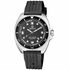 DEEP STAR 1000 VINTAGE SWISS AUTOMATIC BLACK CERAMIC BEZEL - BLACK WHITE DIAL STRAP