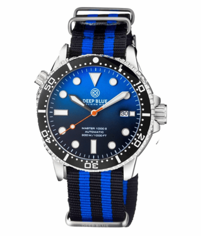 DIVER 1000 II 40MM AUTOMATIC DIVER BLACK CERAMIC BEZEL - BLUE BLACK GRADIENT DIAL