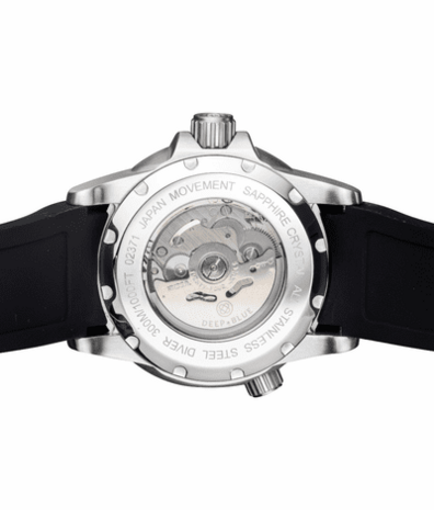 Menno Only - MASTER 1000 II 44MM AUTOMATIC DIVER BLACK CERAMIC BEZEL SUNRAY TEAL BLUE STRAP