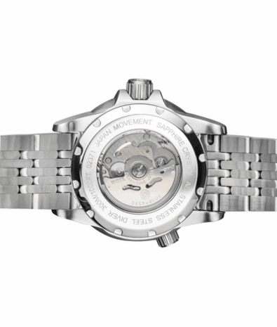 MASTER 1000 II 44MM AUTOMATIC DIVER BLACK CERAMIC BEZEL -BLACK MOTHER OF PEARL DIAL-BLUE SECOND HAND