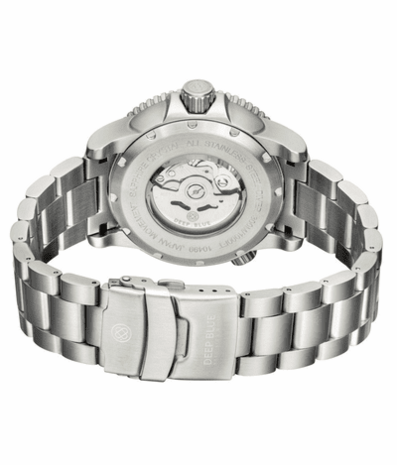 MASTER 1000 II 44MM AUTOMATIC DIVER BLACK CERAMIC BEZEL -BLACK MOTHER OF PEARL DIAL-BLUE SECOND HAND