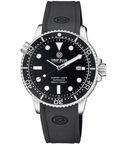 MASTER 1000 II 44MM AUTOMATIC DIVER BLACK CERAMIC BEZEL -BLACK MOTHER OF PEARL DIAL-BLUE SECOND HAND