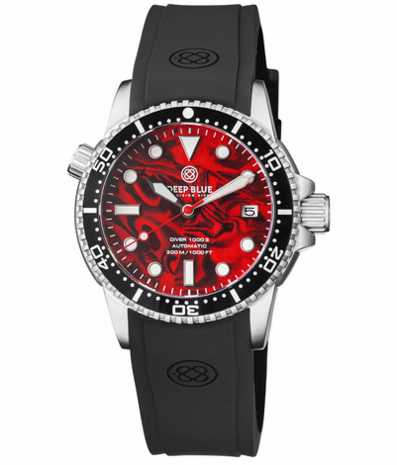 Deep blue diver 40mm sale