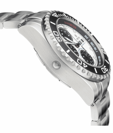 MASTER CHRONO 7750 AUTOMATIC DIVER WHITE DIAL BLACK SUBDIAL RINGS -WHITE SUBDIAL - SPECIAL ORDER - CANNOT BE RETURNED